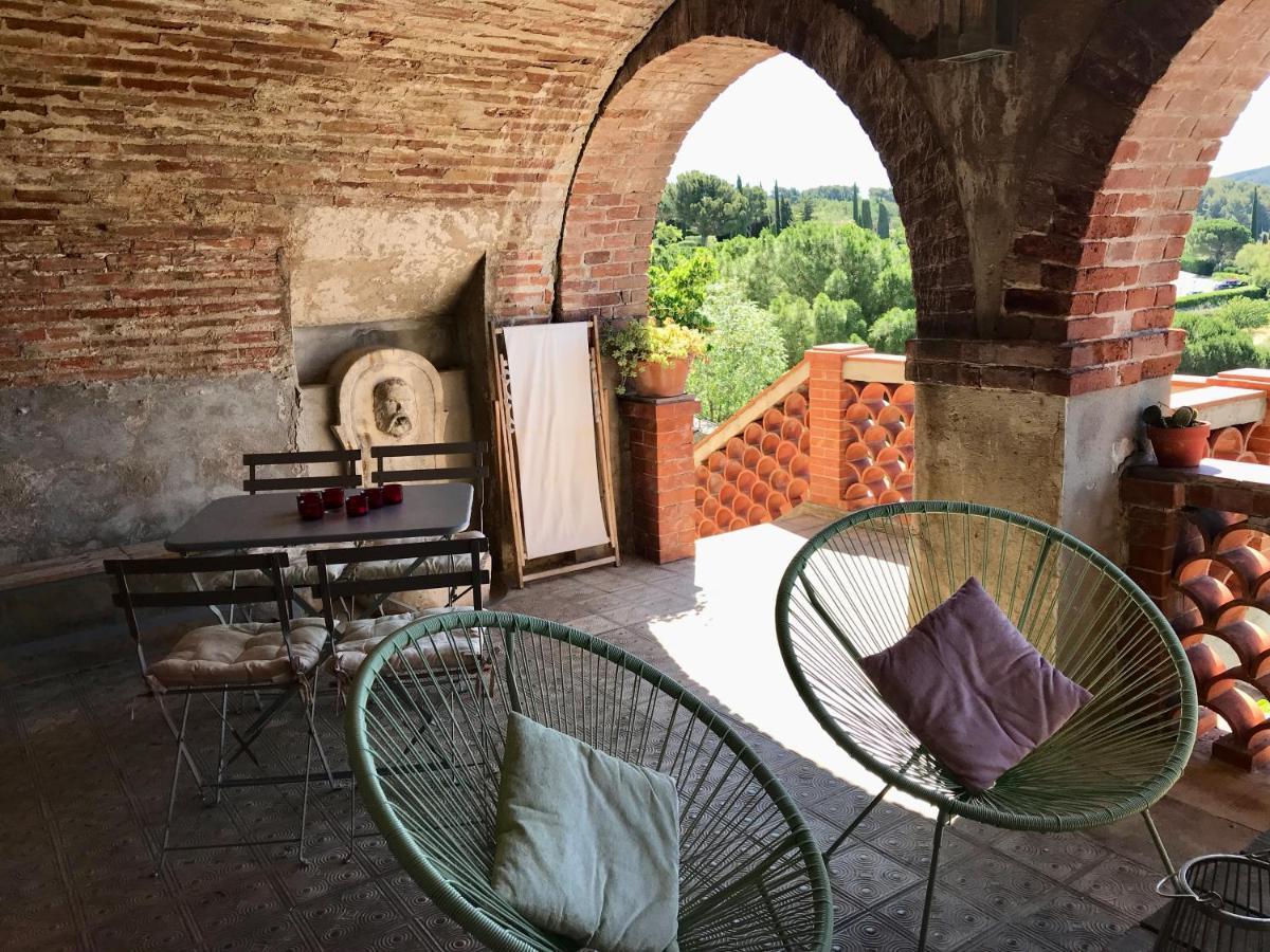 Studio De Charme Avec Grande Terrasse Vue Mer ル・カステレ エクステリア 写真